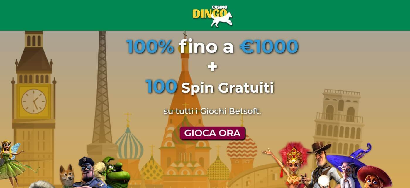 Dingo Casino Screenshot