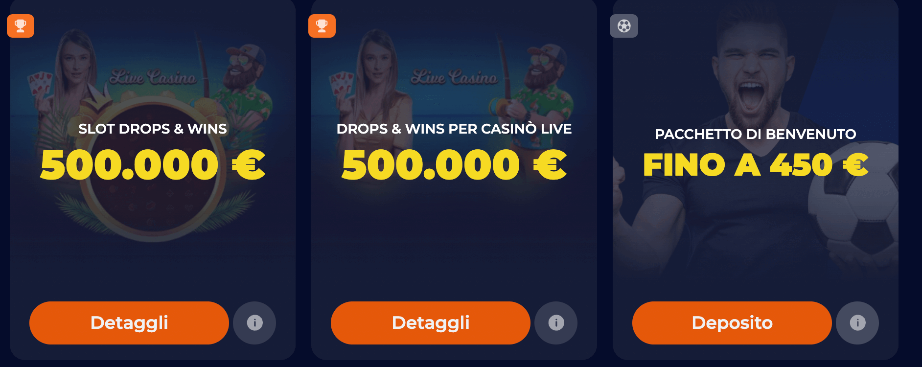 Ninecasino Scommesse Bonus Benvenuto