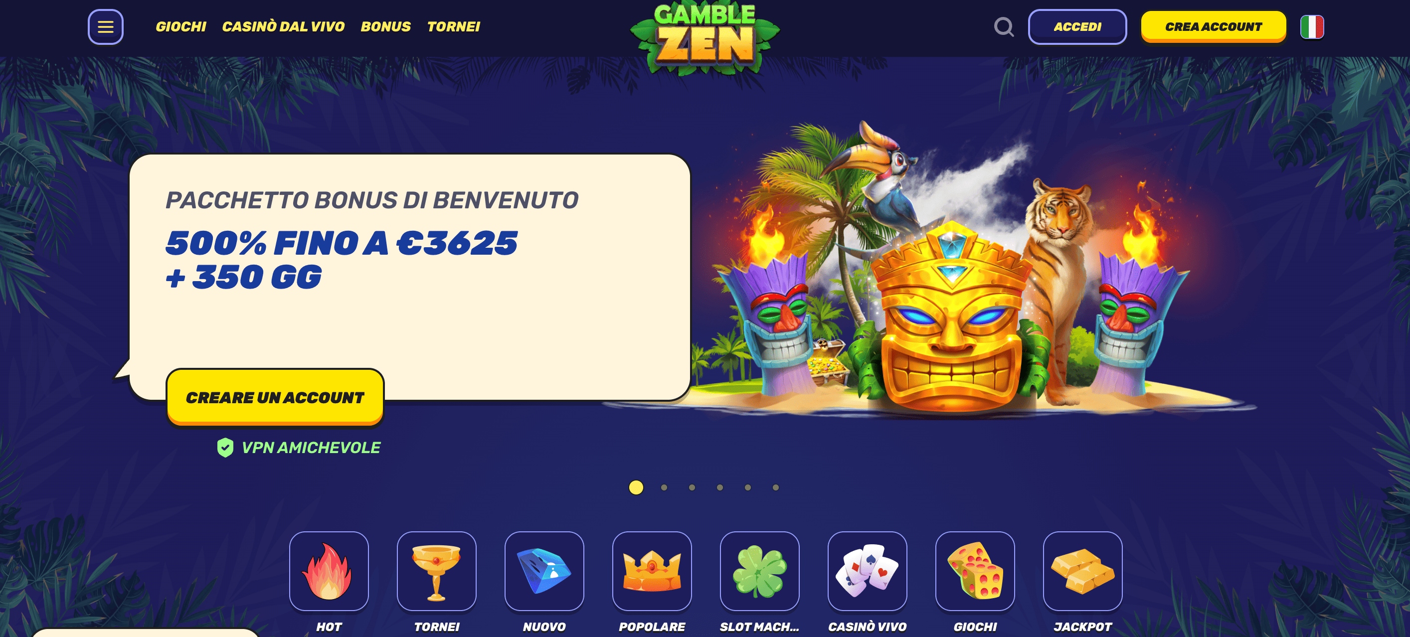 Gamble Zen Scommesse Screenshot